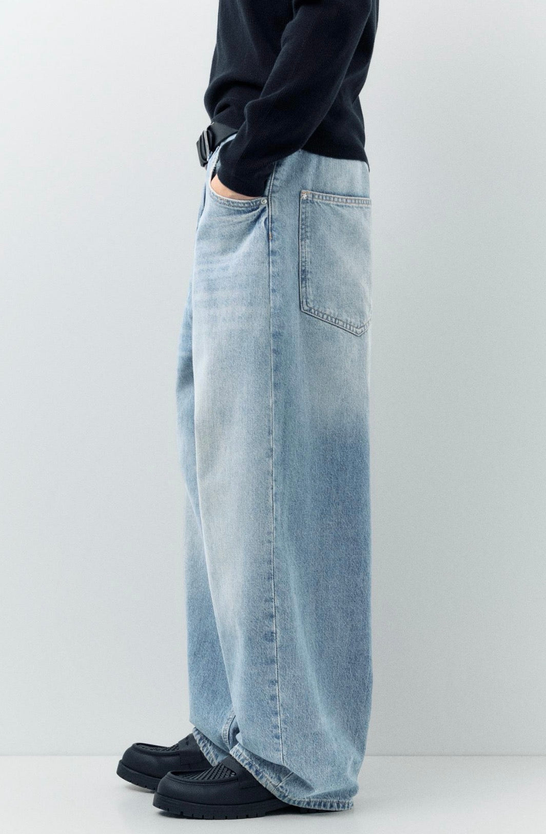 SUPER BAGGY JEANS - P&B