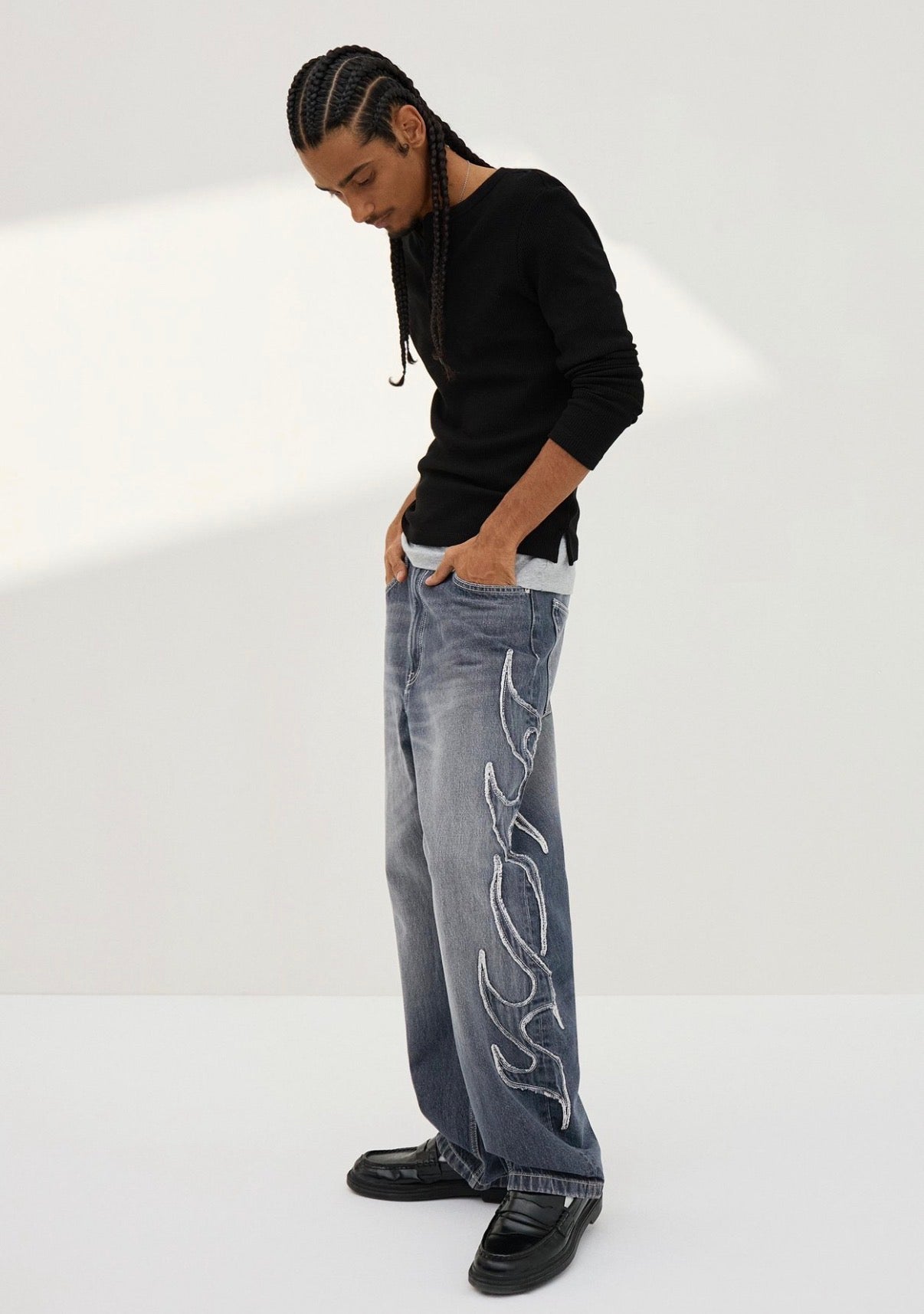 BAGGY JEANS - BERSHKA