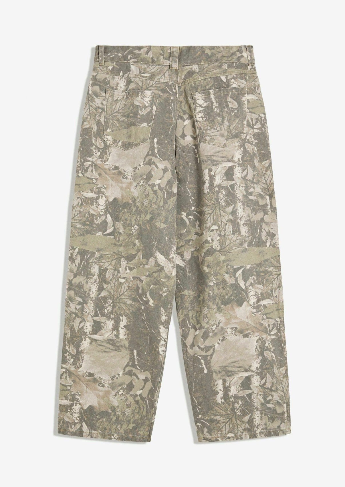 Bershka
SUPER PRINTED - Relaxed fit jeans - green