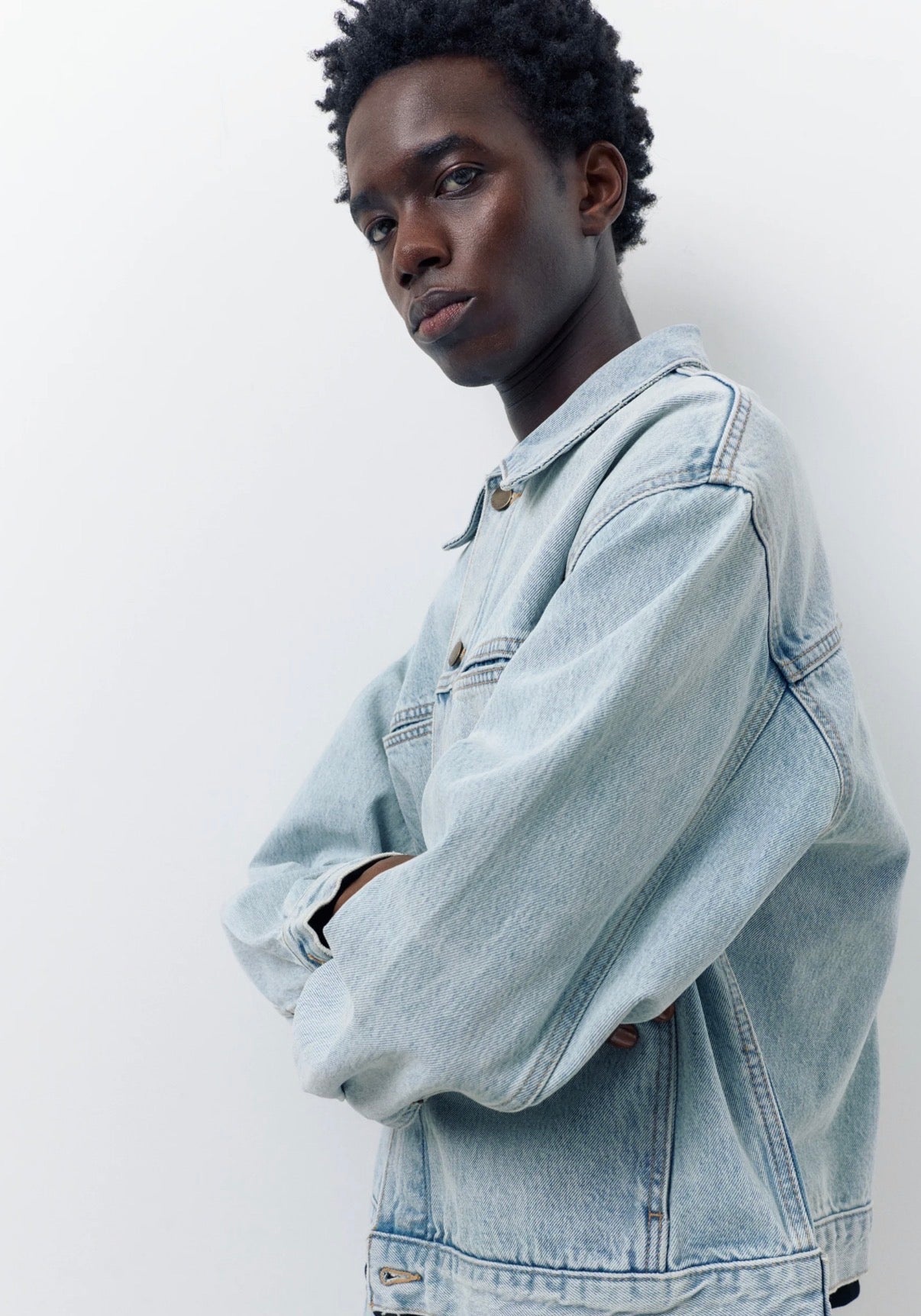 DENIM TRUCKER JACKET - P&B