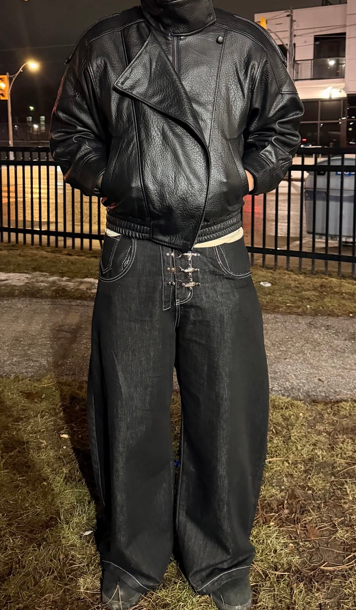 ZARA LEATHER JACKE
