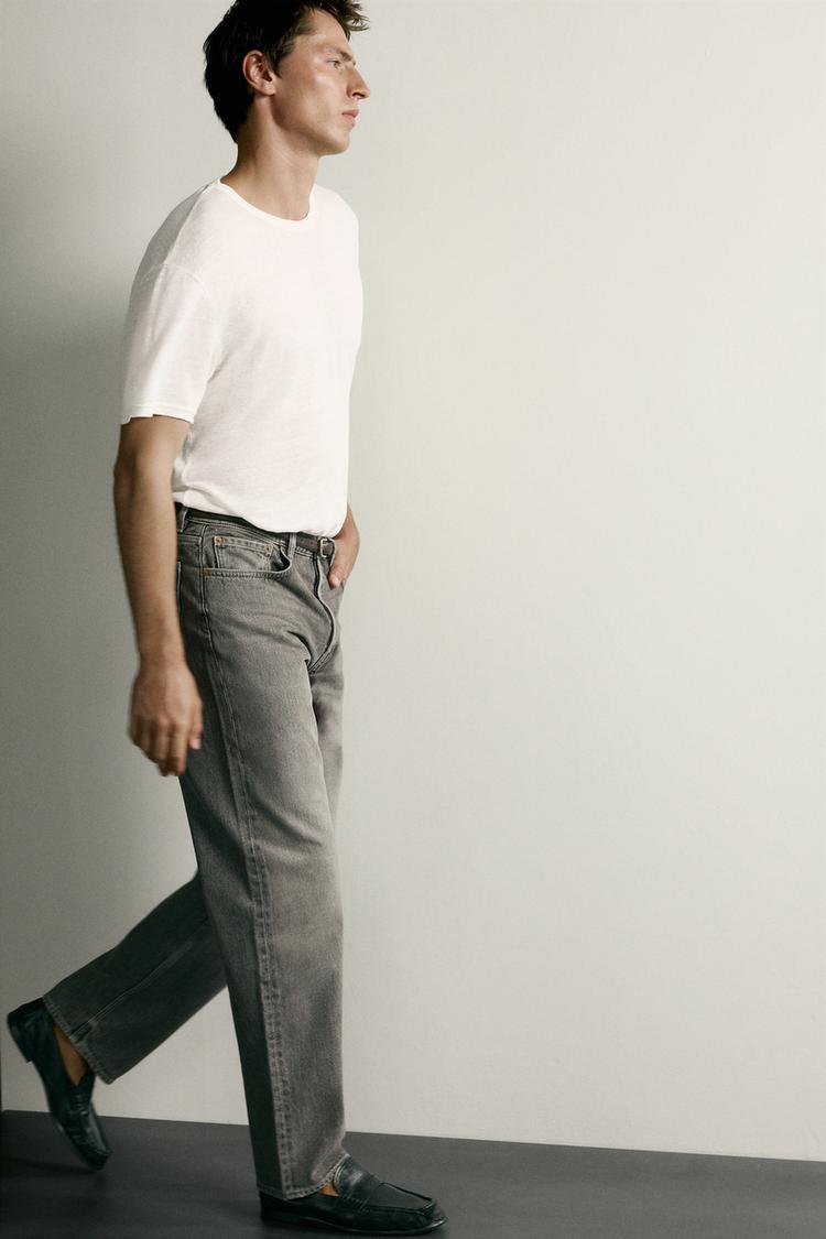 STRAIGHT- LEG JEANS - ZARA