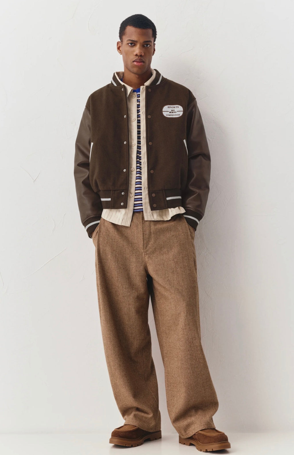 BOMBER JACKET - P&B