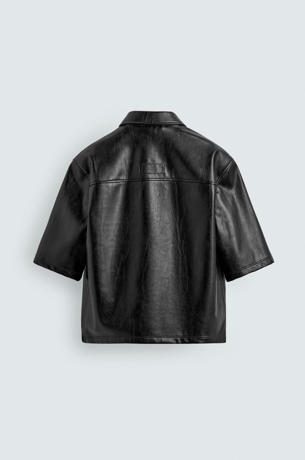 RELAXED FIT LEATHER - ZARA