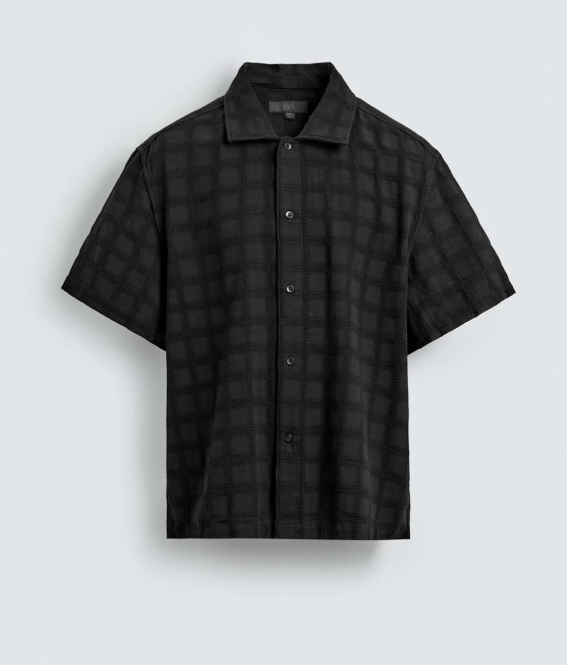 WASHED TEXTURED SHIRT-ZARA