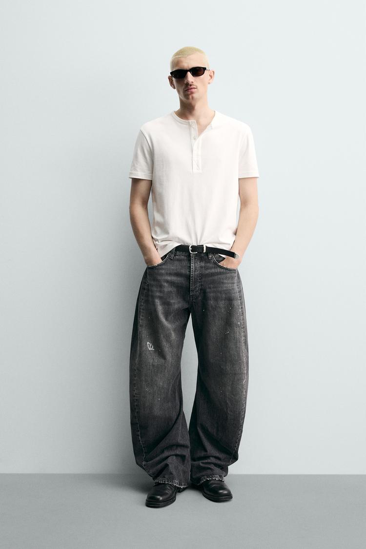 BARREL FIT JEANS - ZARA