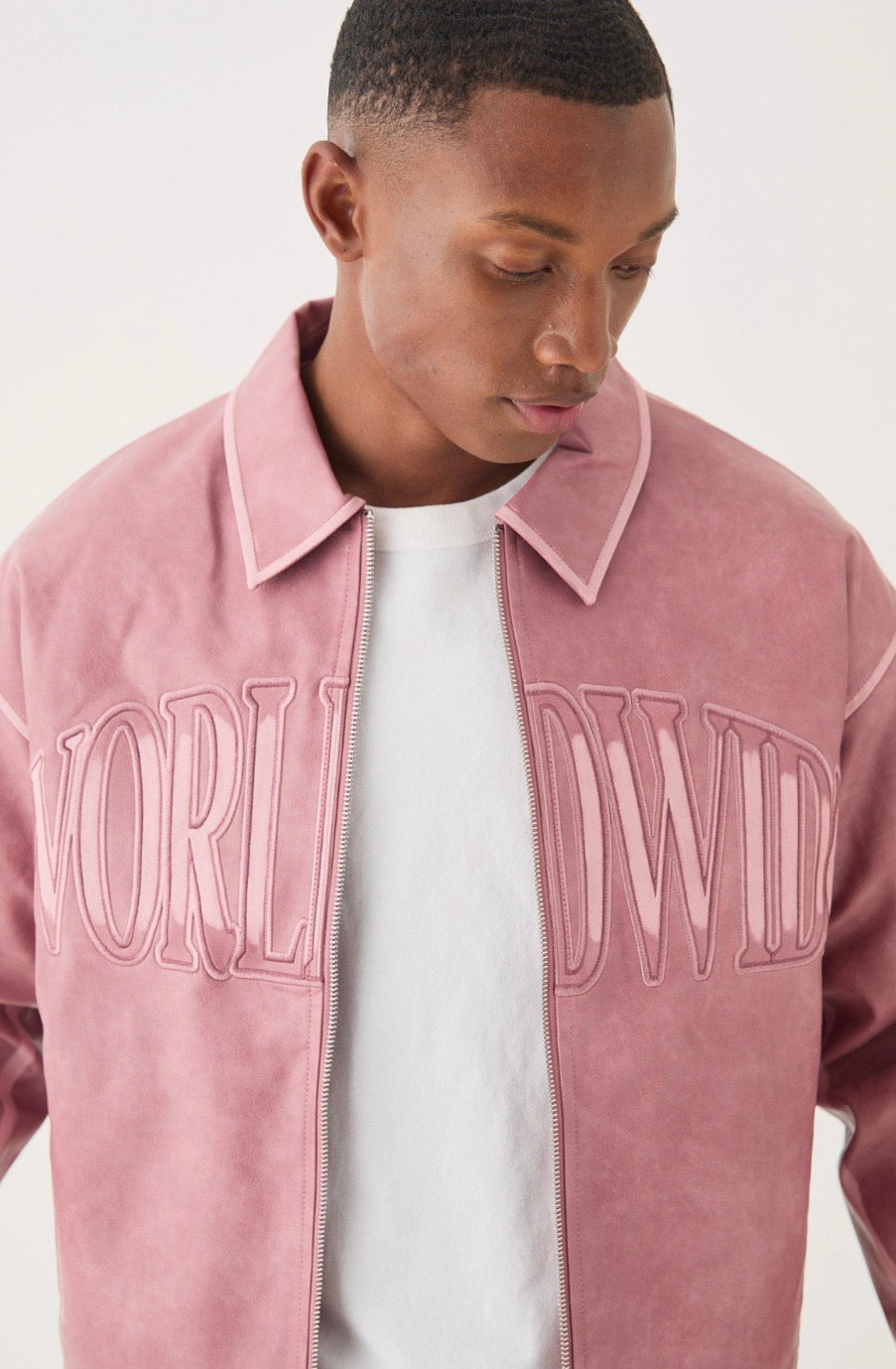 Faux leather jacket