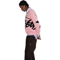 Stüssy Stock Sweater(in a pink colorway)