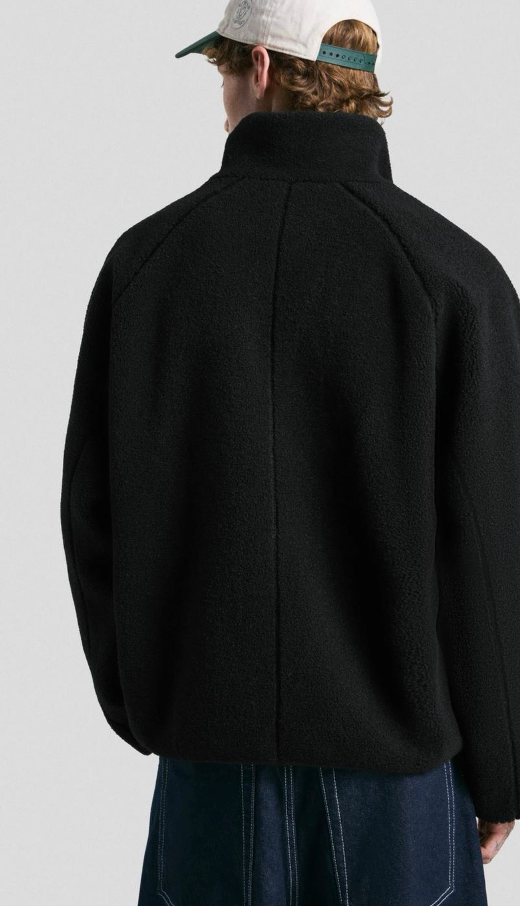 Faux shearling jacket