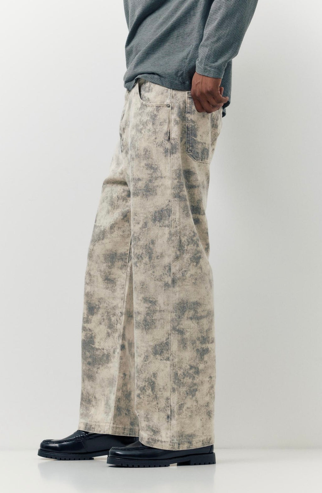 PRINTED JEANS - P&B