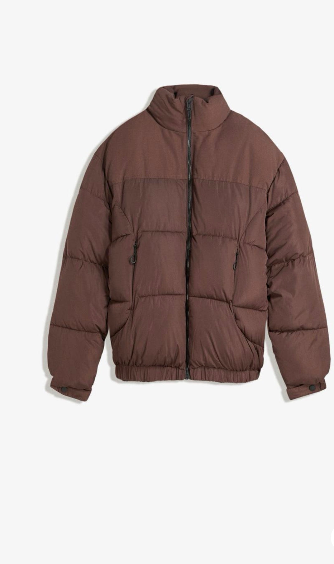 Technical puffer jacket