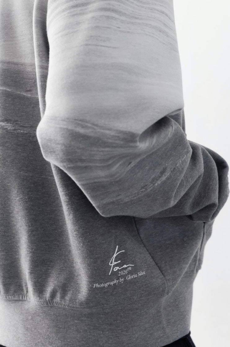 ZIP UP HOODIE - P&B