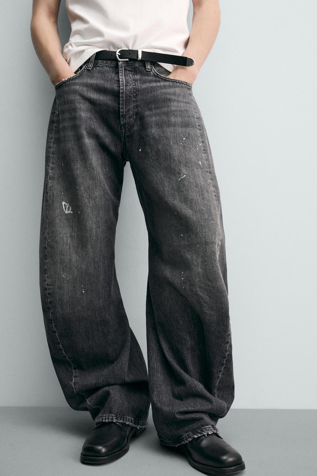 BARREL FIT JEANS - ZARA