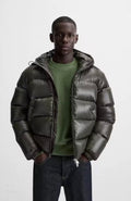 PUFFER ZARA - DARK GREEN