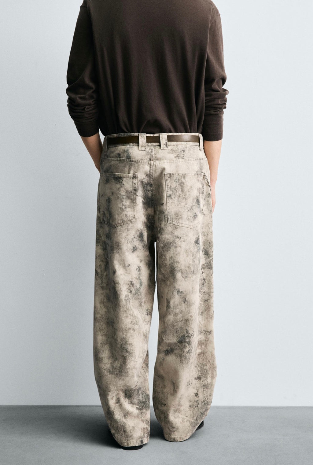 ABSTRACT PRINT TROUSERS - ZARA