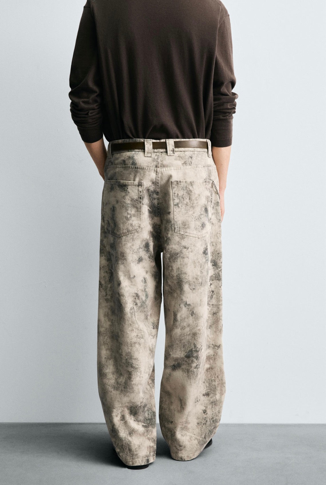 ABSTRACT PRINT TROUSERS - ZARA
