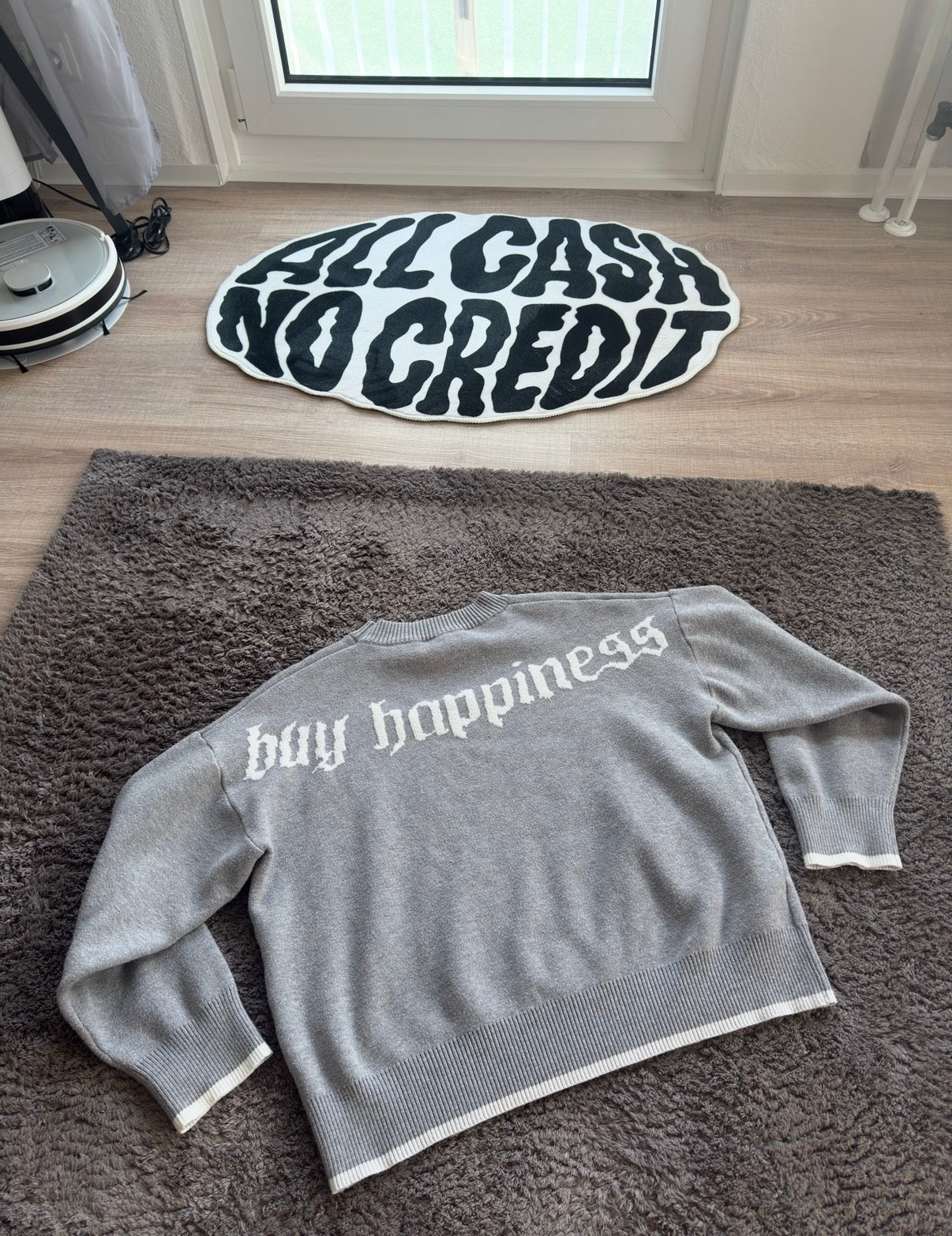 Gris Pullover