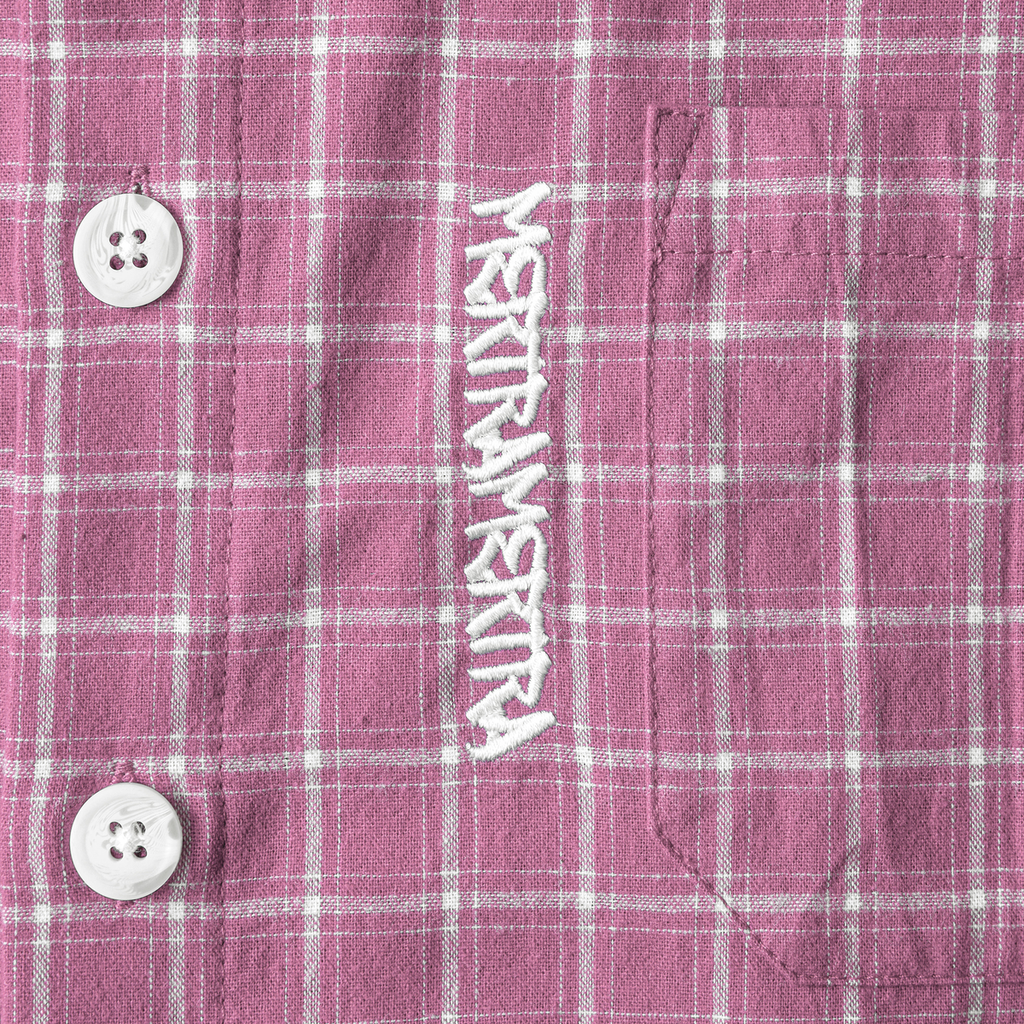 Mertra Plaid Shirt (Pink)