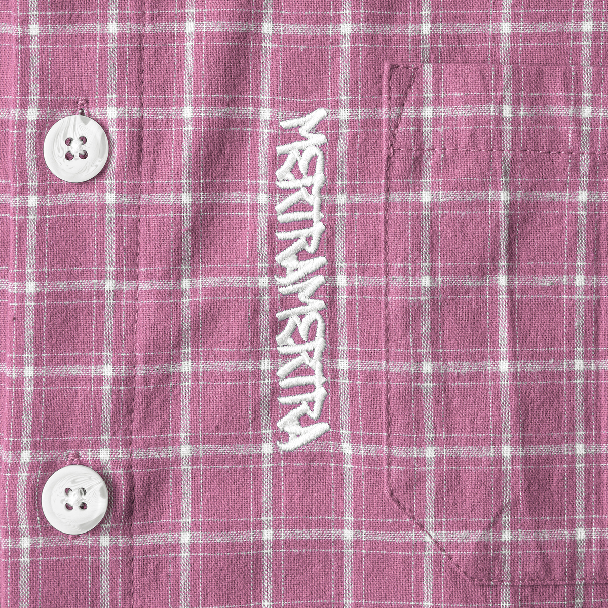 Mertra Plaid Shirt (Pink)