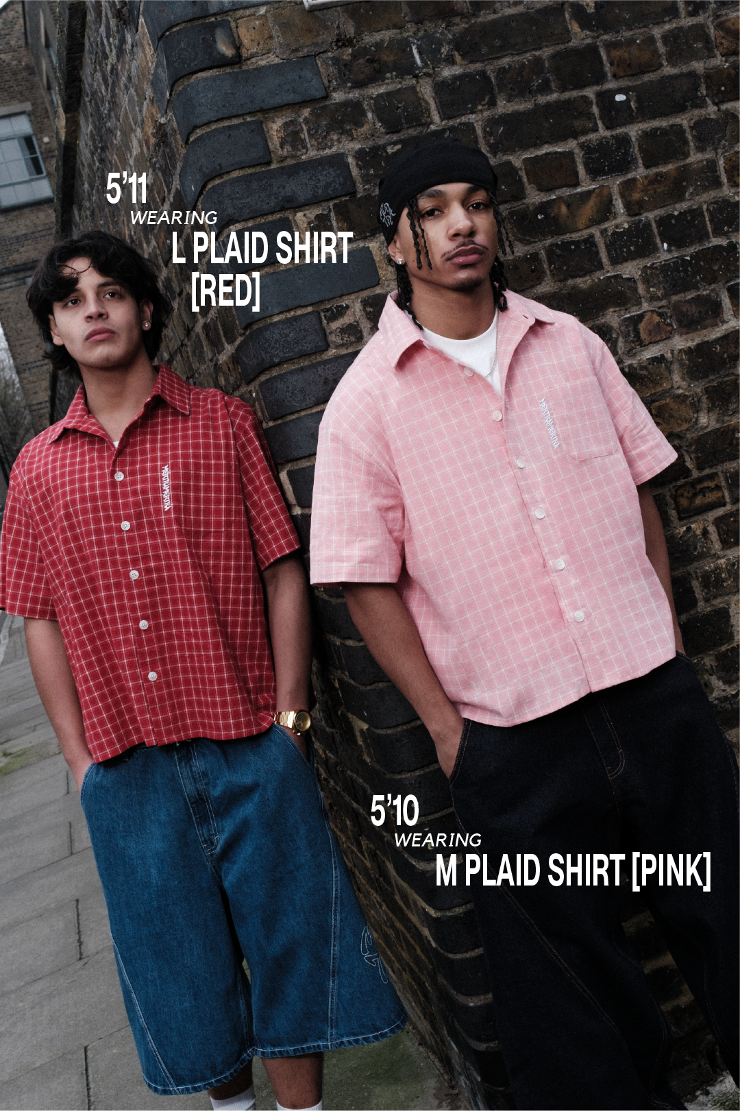 Mertra Plaid Shirt (Pink)