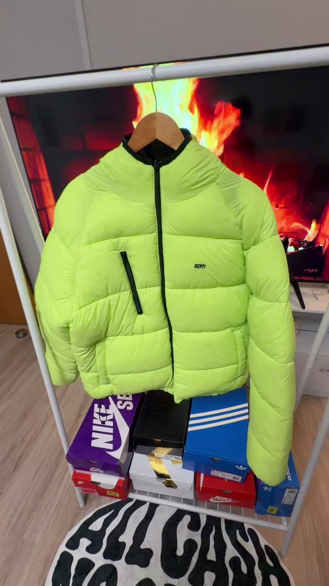 Double face puffer 6PM