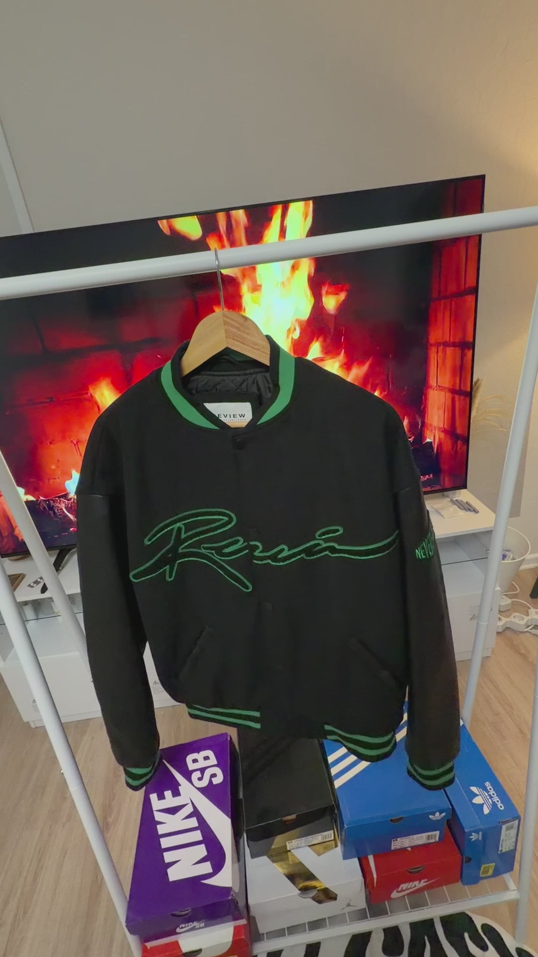 Review varsity jacket