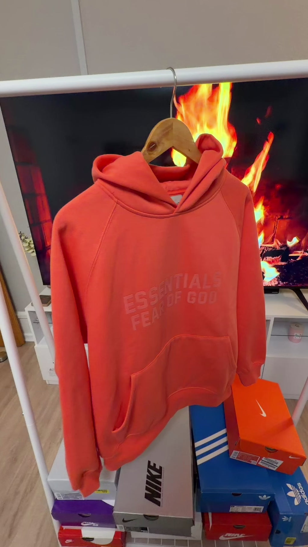 Essential fear of god hoodie